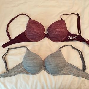 Victoria’s Secret Pink push-up bras